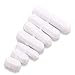 7pcs PTFE Magnetic Stirrer Mixer Stir Bar Spinbar Stirring White Color
