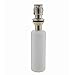 Comllen Antique Brushed Nickel Stainless Steel Countertop Kitchen Sink Soap Dispenser, Built in Hand Liquid Soap Dispenser Pump
