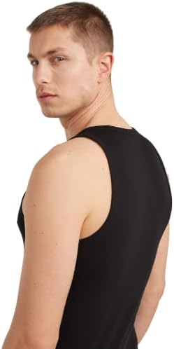 Pack de 2 camisolas base para homens, preto (dk Preto D25476-3310-6484), M