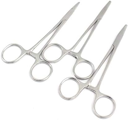 3 PCS Stainless Steel Webster Needle Holder 5.5" FINE Point Smooth Jaws Veterinary Dental Instruments A+ Quality