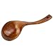 WSSROGY Wooden Soup Spoon Kitchen Soup Ladle Spoon,Porridge Spoon, Kitchen Sauces Soups Cooking Tools.
