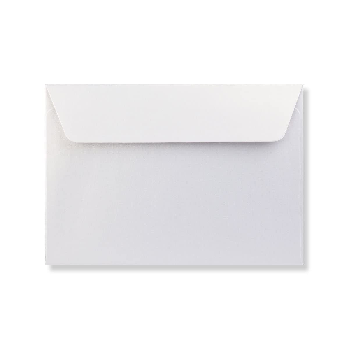 DL Coloured Envelopes for Greeting Cards Wedding Invitations & Crafts (110x220mm) Pack of 50 (White Peel & Seal) โ image 1