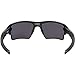 Oakley Men's OO9188 Flak 2.0 XL Rectangular Sunglasses, Polished Black/Black Iridium Polarized, 59 mm
