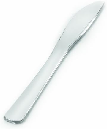 Fineline Settings Cutlery-Bagged-24 Count Knives, Silver  576 Pieces