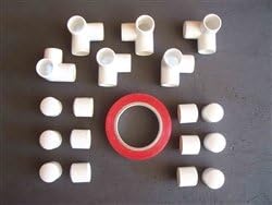 Agility Gear 2x2 Weave Pole Kit ( use with 3/4" PVC )