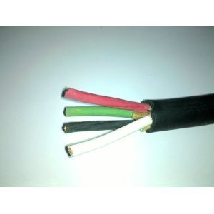 UPC 797734343663, Wire Cord, 100 Ft, Rubber Coated, 10 Gauge, 4 Conductor (10/4) 600v SOOW