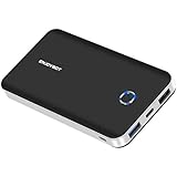 Enjoybot Power Bank 10000mAh Quick Charge 3.0 Portable Charger Battery Pack with USB Type C Cable