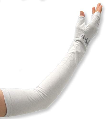 Amazon アームカバー 接触冷感 Uv カット レディース ロング おしゃれ 手袋 大豆繊維 指なし 指切り ラインストーン 花柄 手袋 通販