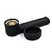 Handmade Mini Silicone Exquisite Art Tube (Black)