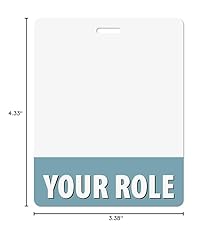 Personalized Print Badge Buddy - in Hydrogen Blue