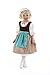 Little Adventures Cinderella Day Dress Princess Dress Up Costume for Girls Medium (Age 3-5) - Machine Washable Child Pretend Play and Party Dress with No Glitter