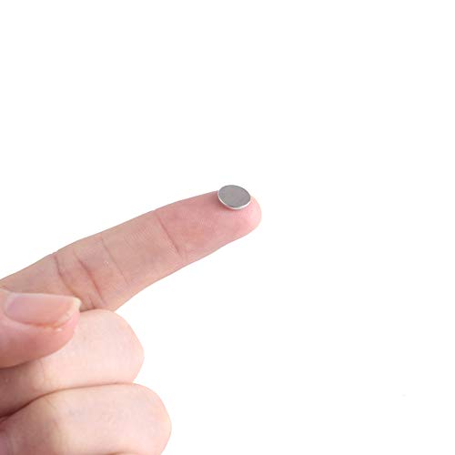 Zicome 100Pcs Round Magnets for Fridge, Office, Dry Erase Board, Refrigerator, Whiteboard, Map