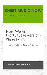 Livro Here We Are (Portuguese Version) Sheet Music
