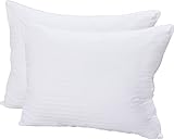 Utopia Bedding Super Plush, 3D Hollow Siliconized Material King Size Filled Pillows, Pack of 2