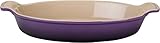 Le Creuset Heritage Stoneware 24-Ounce Oval Au Gratin Dish, Cassis