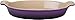 Le Creuset Heritage Stoneware 24-Ounce Oval Au Gratin Dish, Cassis