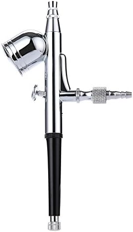 JHD Spirit air 0.3mm Gravity Feed Dual Action Airbrush Paint Spray Gun Kit Tool Cake Decorating