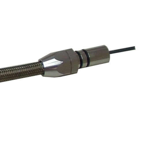Turbo Flexible Th 350 400 Transmission Dipstick Stainless Braided Firewall Th350