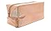 Rose Gold Holographic Makeup Bag - Metallic Cosmetic Make up Case - Cool Travel Bags
