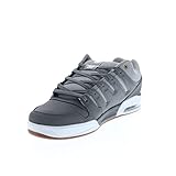 DVS Skateboard Shoes Tycho Charcoal/Grey/White Mens