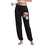 Yangkun Womens Cool Mushroom Sweatpant for