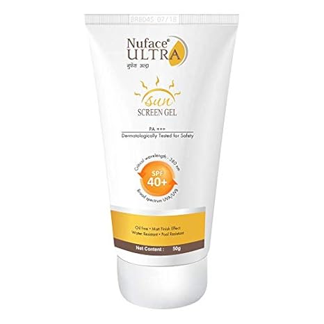 nuface ultra sunscreen gel