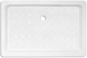 DUCHA-ES Platos CERAMICOS VÁLVULA INCLUIDA (Rectangular, 100X70X10CM) 