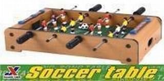 Executive Suit Soccer Foosball Table Top Game Made Of Wood