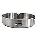 Ashtray, Newness Stainless Steel Tabletop Decoration Unbreakable Home Ashtray, 4.7 Inches (12 cm)