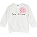 Jastore Kids Girl Cute 2PCS Flower Clothing Set Long Sleeve Top +Pink Tutu Skirt (4 Years)