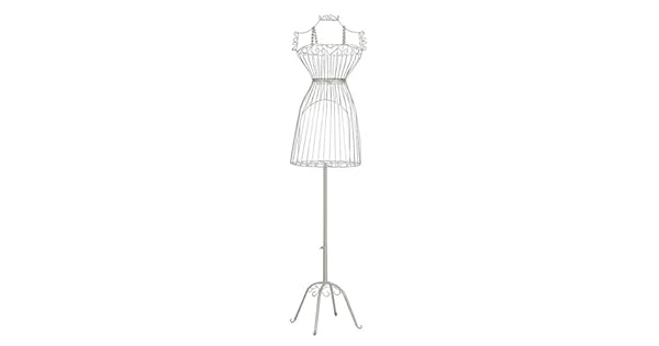 Haipeng Female Mannequin Torso Body Dress Form Steel Wire Frame