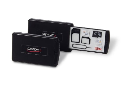 GPG2 Mobile Safe Case – Sim Card Holder Case – Safe Travel for All Your SIM Cards, Micro SD Cards, and Mobile Tools