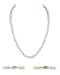 White Freshwater Cultured Pearl Necklace for Women in 18 Inch Length with 14K Gold and AAA Quality - THE PEARL SOURCE