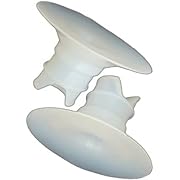 Pumping Pretty Inserts Compatible/Replacement for Elvie, Stride, MomCozy, Imani, Willow, Spectra, Medela, Motif. Reduce Nipple Tunnel Down from 24/25mm. Flat Nipples, Elastic Nipples, 2pc/Each (15mm)