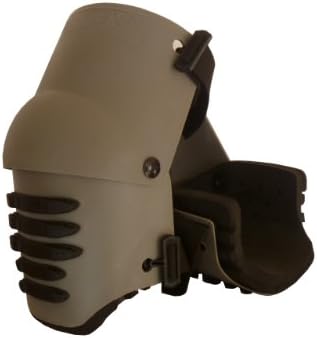 TSE Safety TSE-TFLX2.0 Knee Pad, One Size, Grey with Black Grip Strips