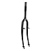 Sunlite Threaded MTB Fork, 26" / 200 x 120 x 28.6 x 30mm, Black