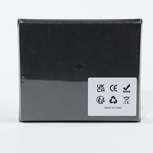 CIRYCASE Portafoglio Uomo in Vera Pelle, Blocco RFID Portacarte Uomo con 14 Carte Scomparti & 2 Finestre Trasparenti per Carte ID, Bifold Verticale Portafogli con Confezione Regalo