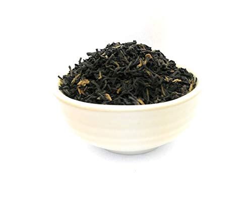 Schwarzer Tee Entkoffeiniert, Assam Tee Lose 100g, Schwarztee Blätter TGFOP1 Kräftig Malzig, Tea-Club – Bild 3