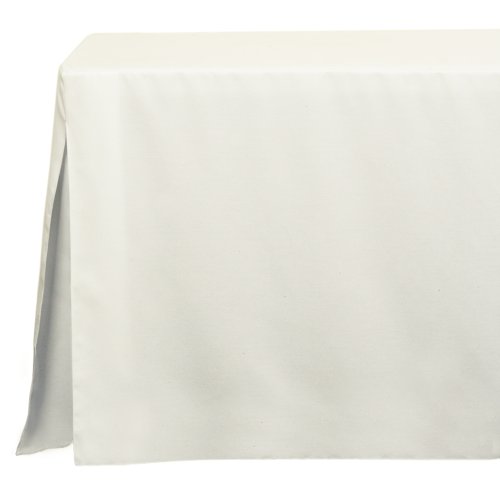 Click Here to See More Images Tablevogue 6-Foot Fitted Folding Tablecloth, White