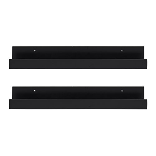 Kate and Laurel Levie 24 inch 2Pack Wood Floating Wall Shelf Picture