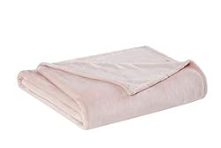 Truly Soft Velvet Plush Full/Queen Blanket in Blush