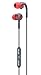 Skullcandy Fix in-Ear Headphones w/Mic3 Gray/Hot Red, One Size