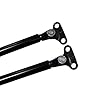 TSUBASA Rear Tailgate Dampers For Acura NSX NA1 NA2 1990-2005 74872SL0305 Trunk Boot Struts Lift Support Shocks Gas Spring Rod 2PCS (Normal Black