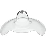 Medela Nipple Shield, 24mm, Size Medium, Contact Nipple Shields for Breastfeeding with Latch Difficulties or Flat or Inverted Nipples, Made Without BPA