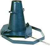 Concrete Slump Test Cone Set, Metallic Base with