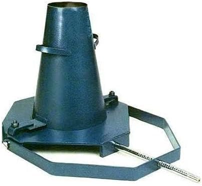 Concrete Slump Test Cone Set, Metallic Base with