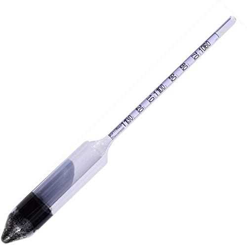 Stevenson Reeves S1620 Precision High Gravity Hydrometer for Home Brewing and Winemaking