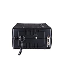 Sistema de alimentación ininterrumpida de CyberPower LCD inteligente y compacto Negro