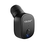 Mini Bluetooth Headphone, Wireless Invisible Headphone [10 Hours Music Time ],Single Mini Bluetooth Earbud Compatible for iOS Samsung Android Smart Phones