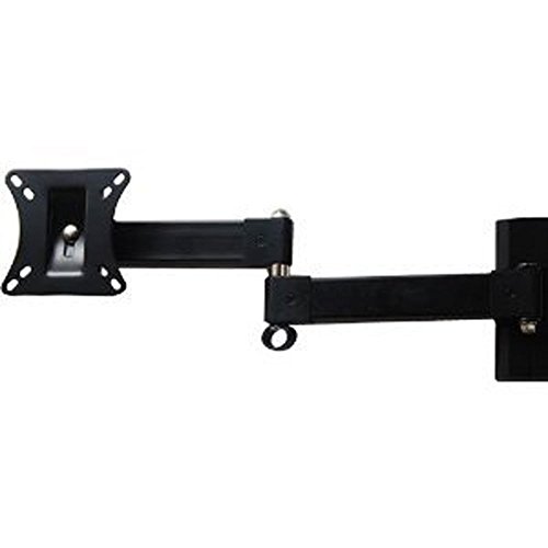 VideoSecu Long Articulating LCD LED TV Monitor Flat Panel TV Wall Mount for most 26" 27" 30" 32" 39" 40" with 20 inch Extension 55 lb loading capacity VESA 75mm/100 mm 1US - Thumbnail 6